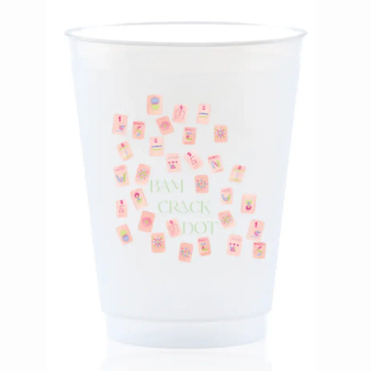 Mah Jong Party Cups