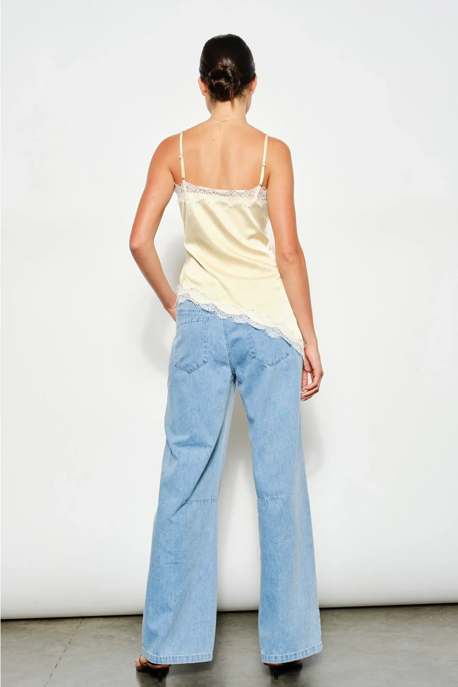 Belle Lace Asymmetrical Cami