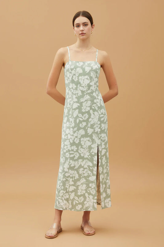 Maia Multi Way Maxi Linen Dress