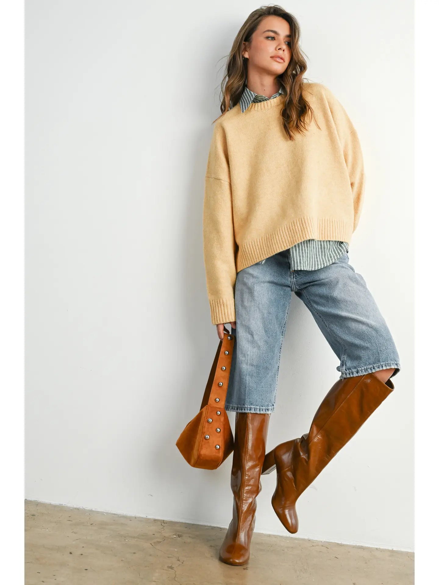 Savannah Tie Back Sweater