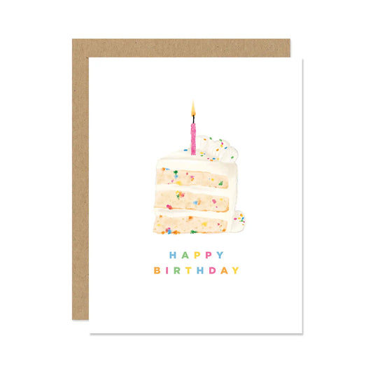 Birthday Cake Birthday Card