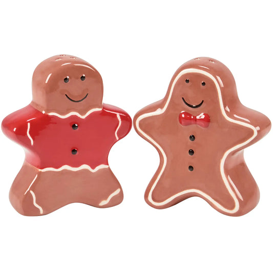Gingerbread Salt and Pepper Shakers