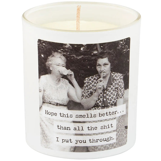 Trash Talk Funny Candles