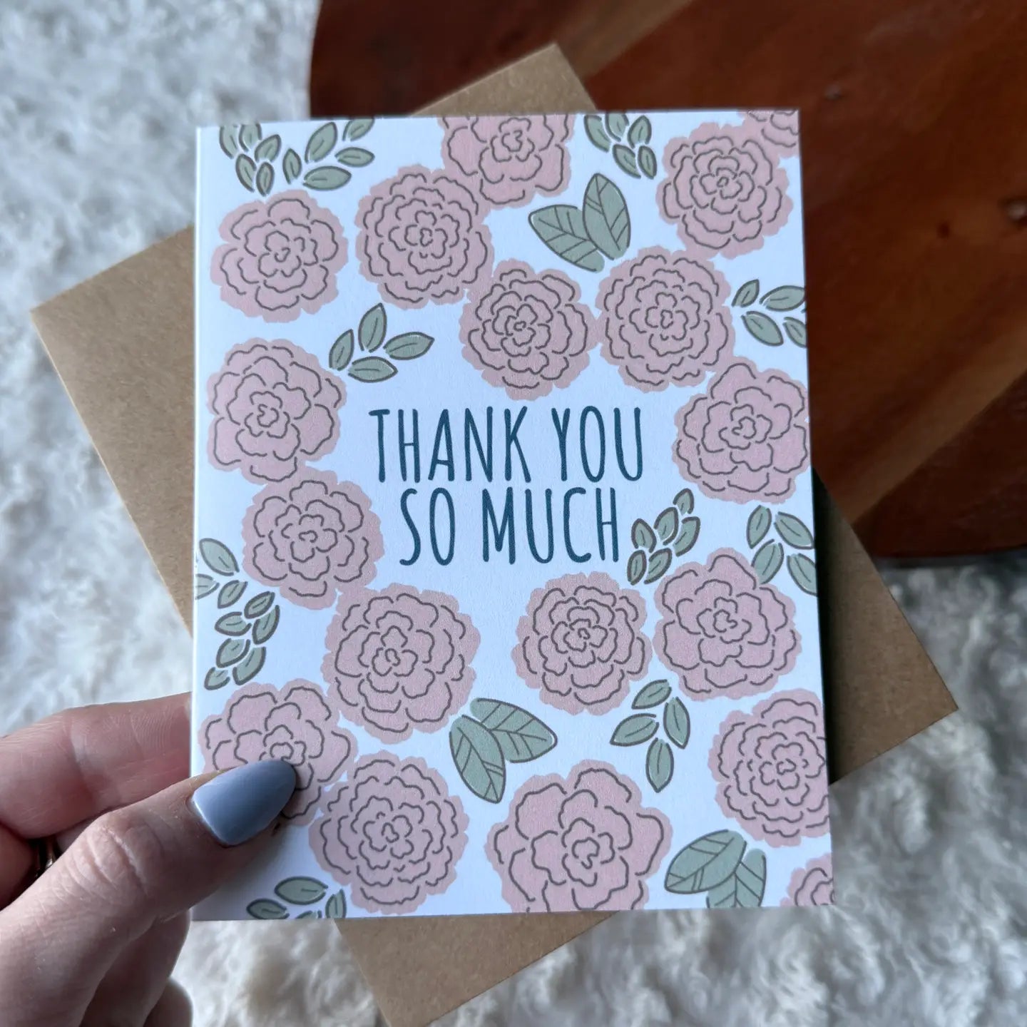 Thank You So Much Greeting Card