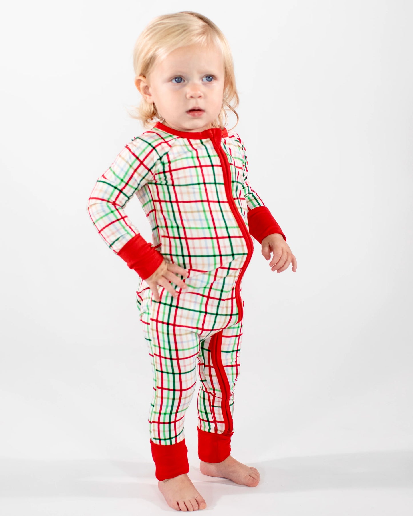 Festive Plaid Bamboo Sleeper