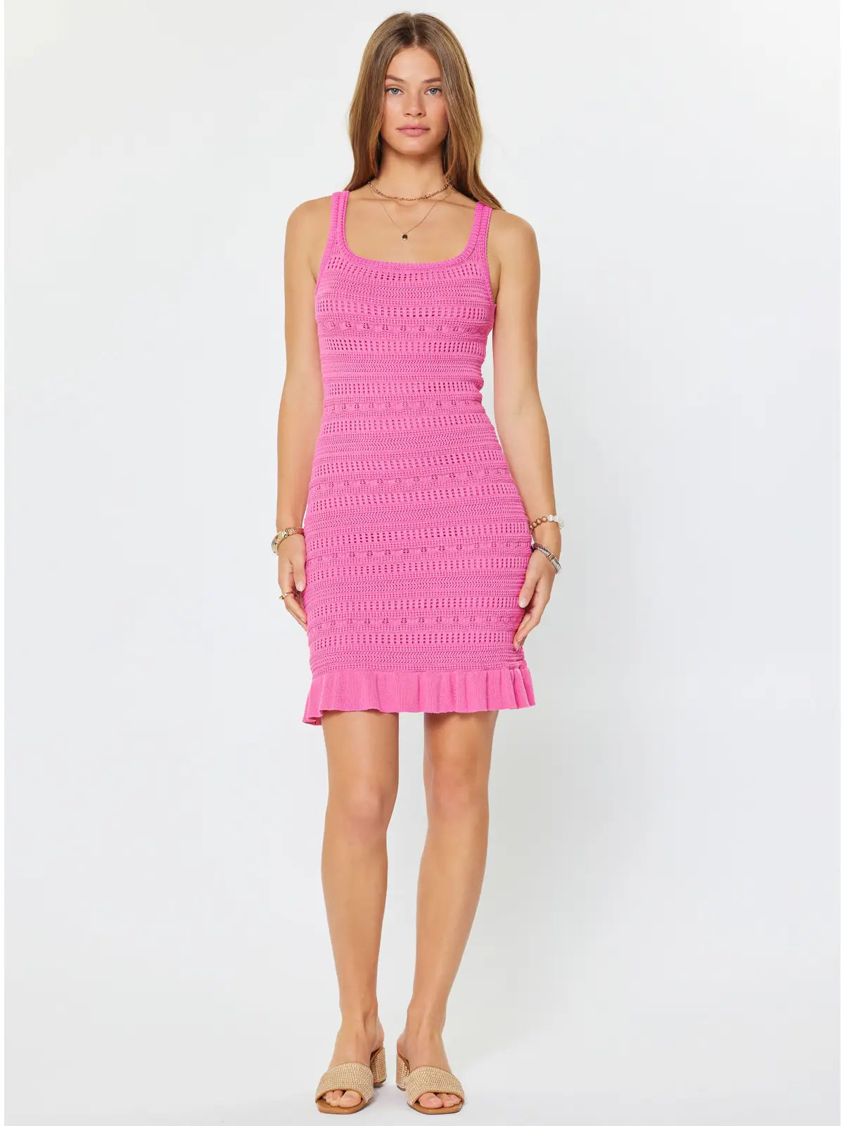 Evie Sleeveless Knit Bodycon Mini Dress