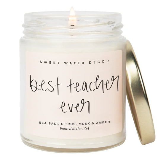 Best Teacher Ever Candle