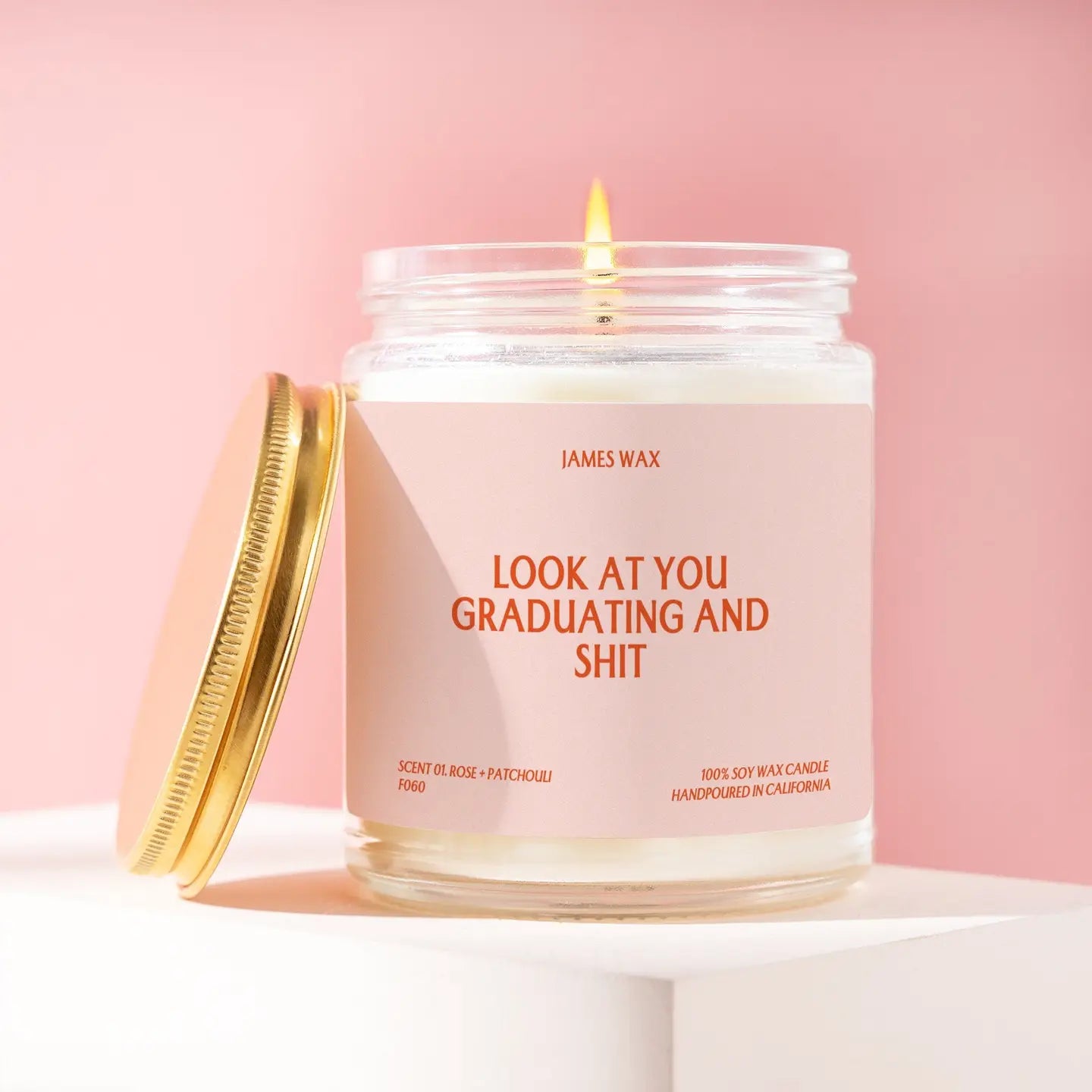 Look at You Graduating Candle