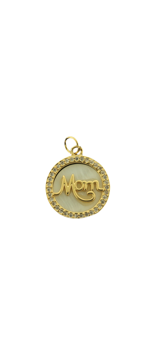 14k Mom Charm