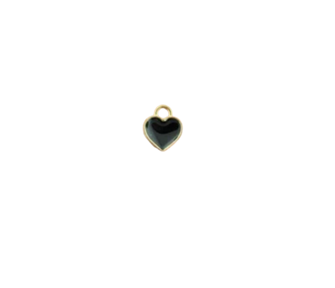 Black Heart Charm