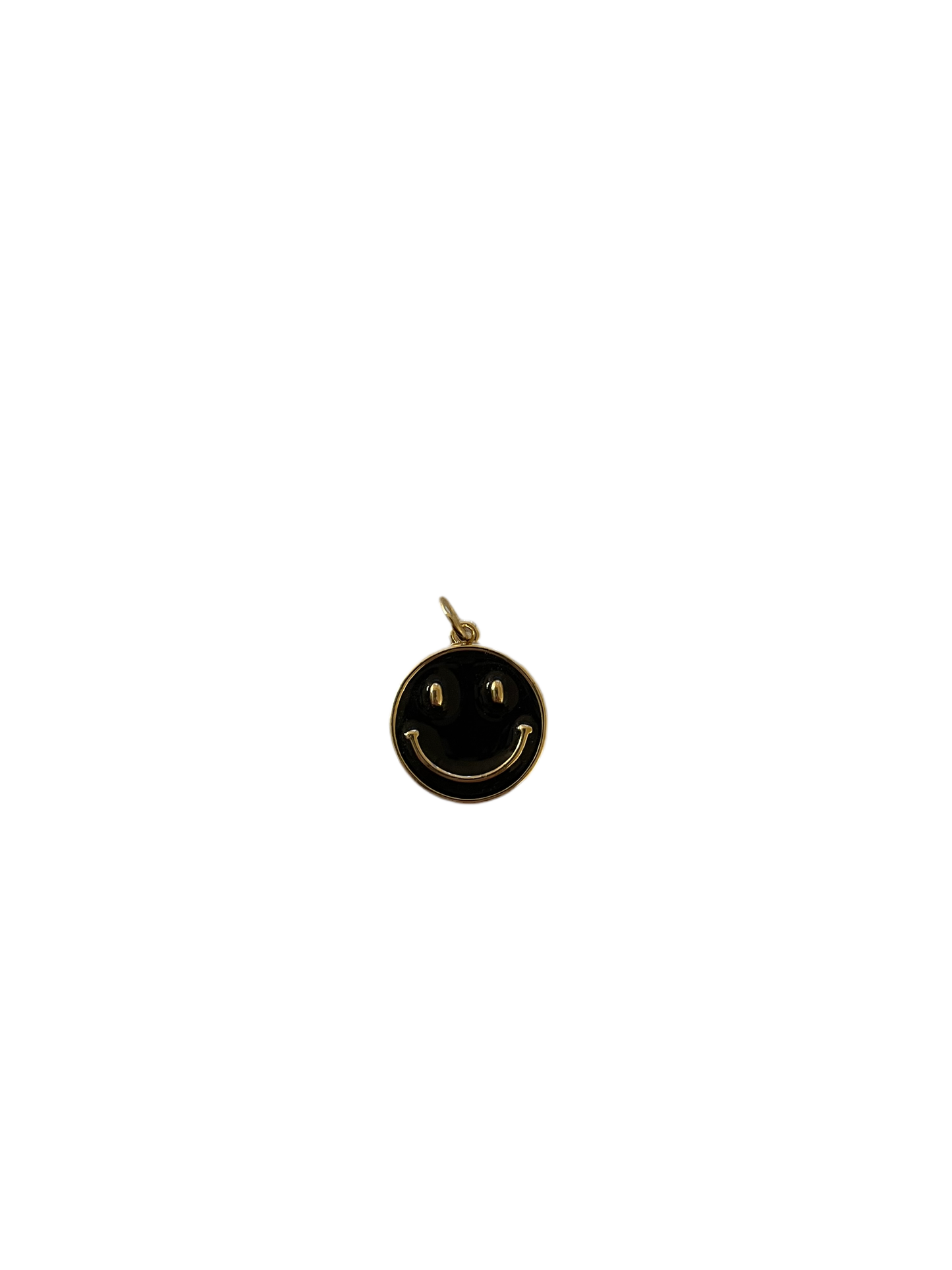 18k Smiley Charm