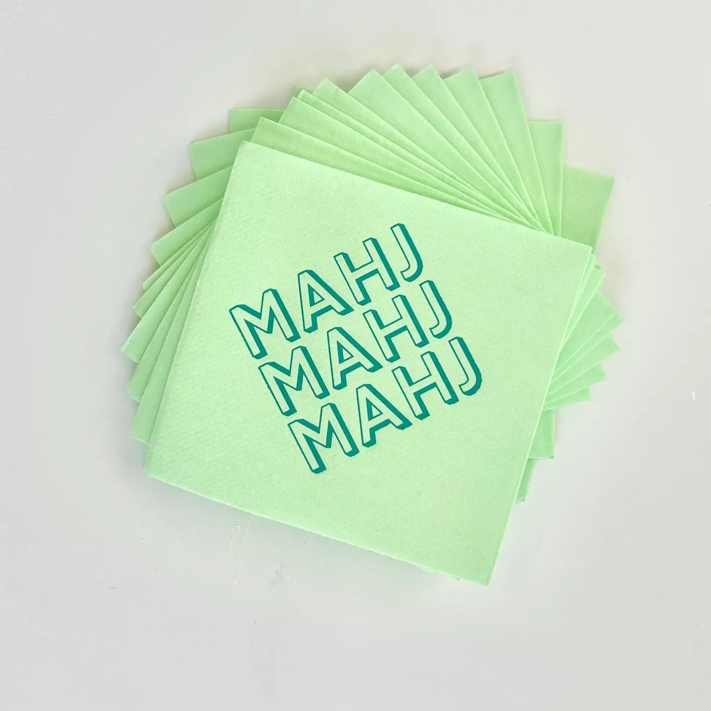 Mah Jong Cocktail Napkins