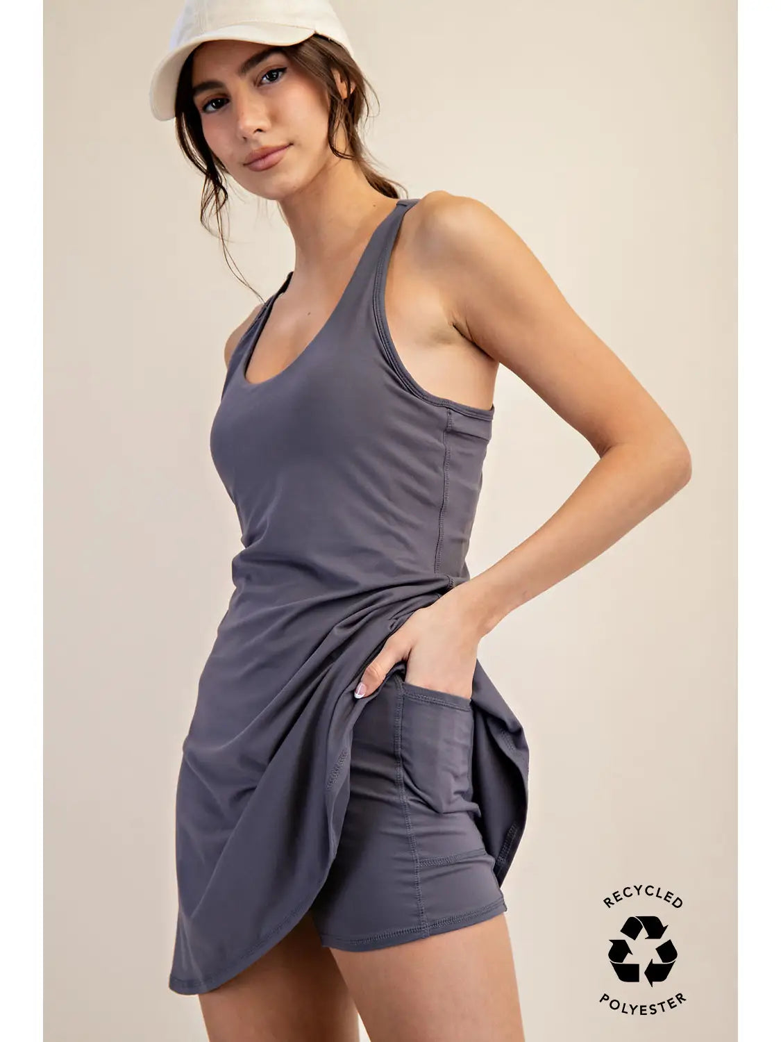 Taliya Tennis Romper Dress