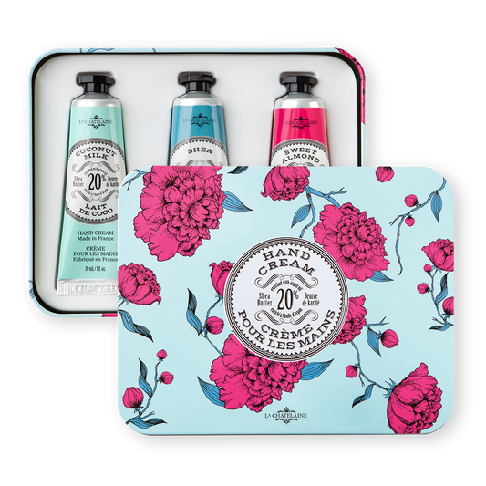 La Chatelaine Hand Creme Trio Tin