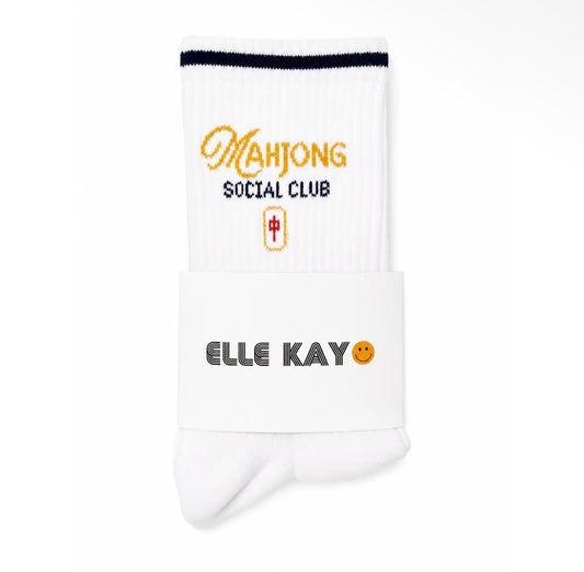 Mahjong Social Club Socks