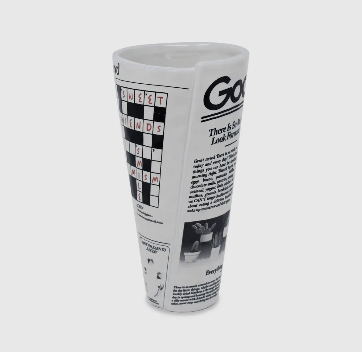 Newspaper Vase