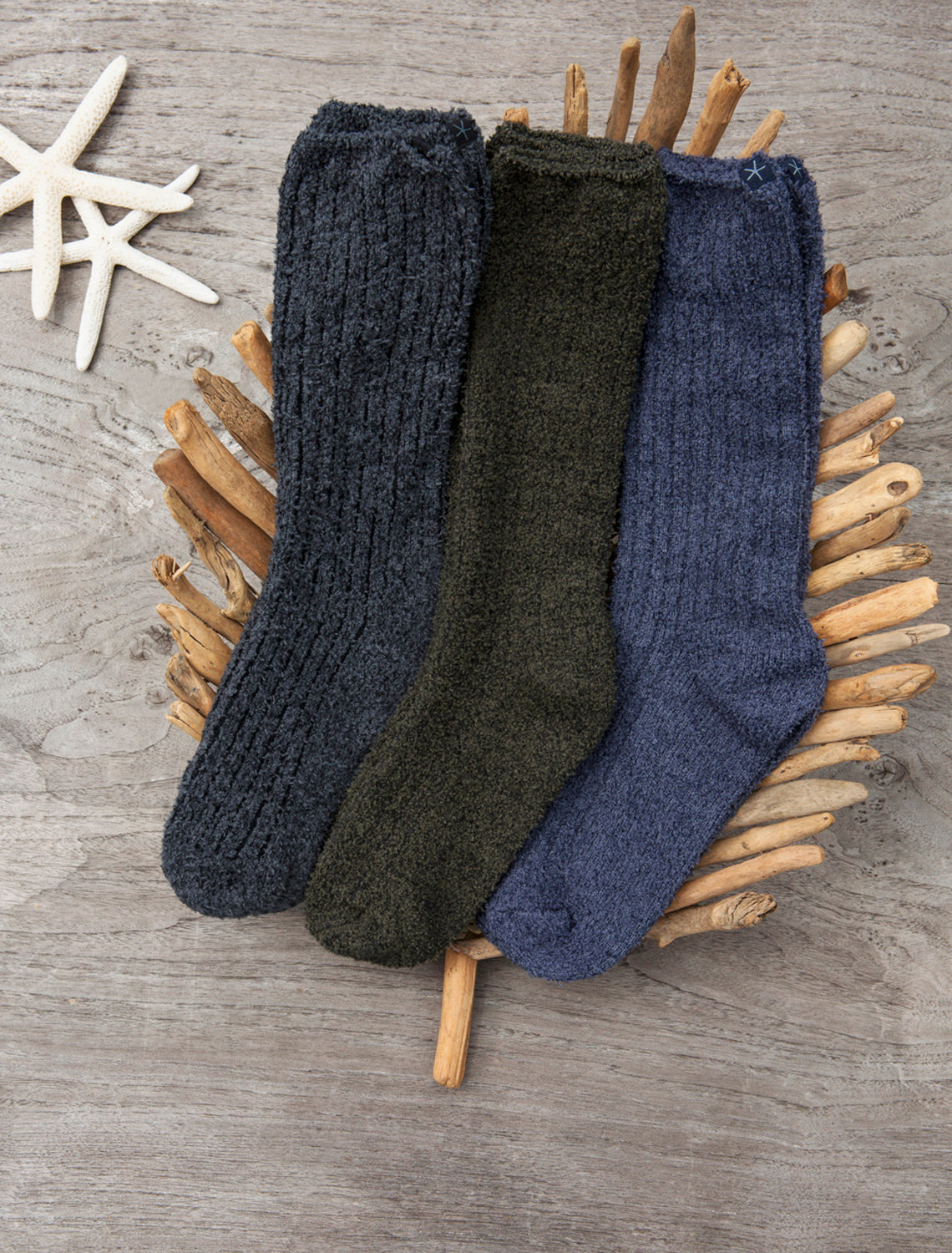 CozyChic Ribbed Socks