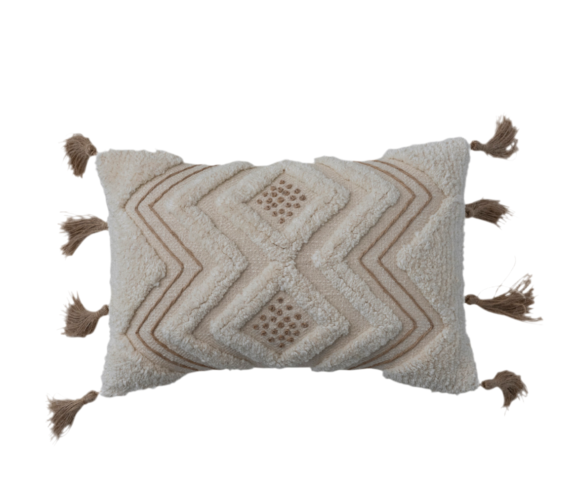 Tufted Lumbar Pillow