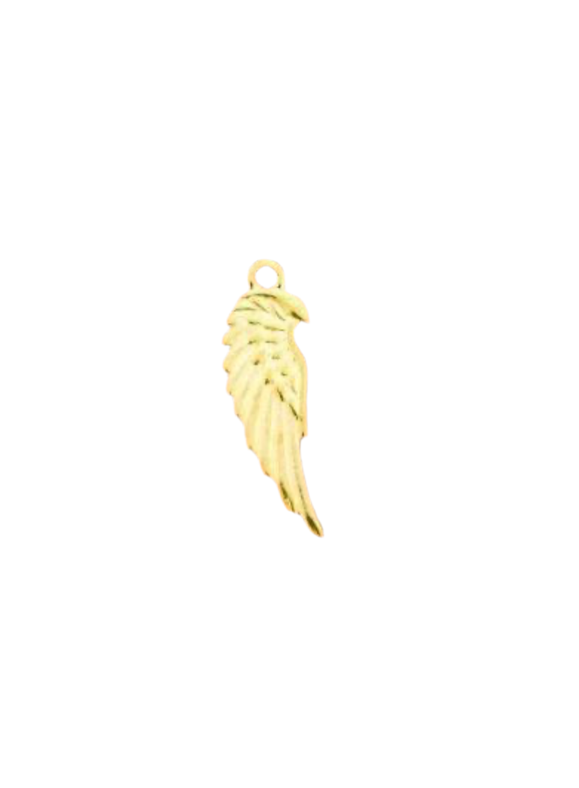 Gold Angel Wing Charm