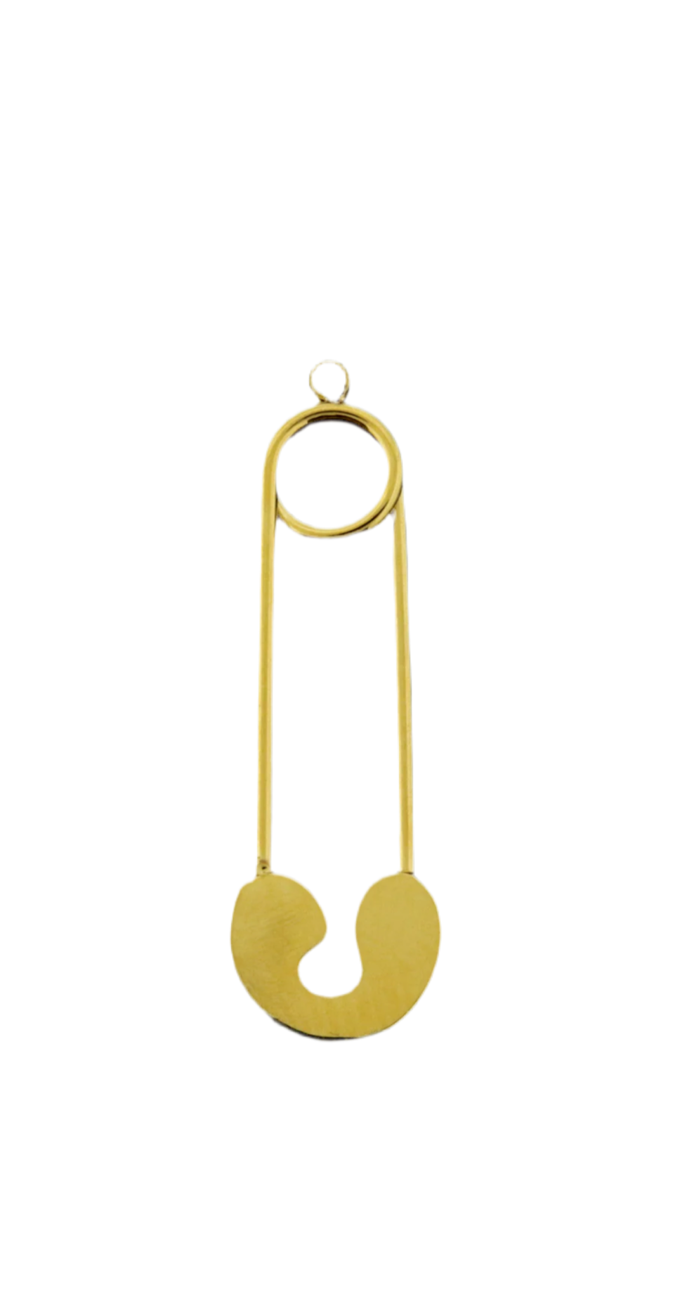 14k Safety Pin Charm