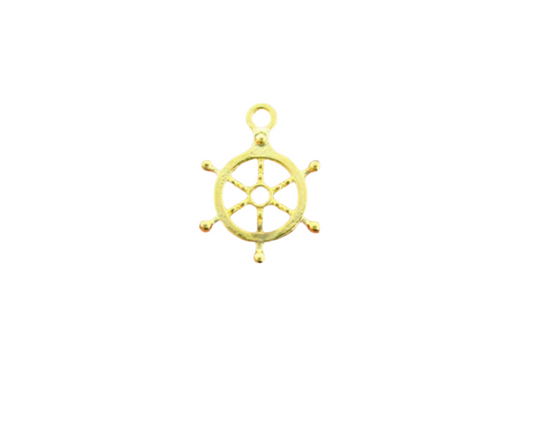 Ship Wheel Charm