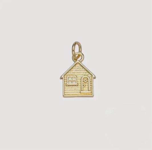 14k Gold Home Charm