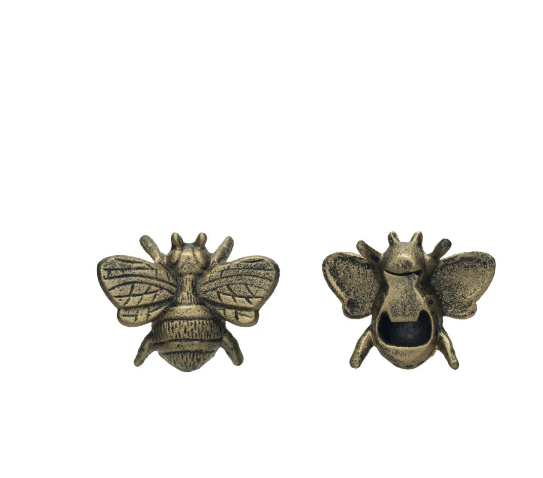 Cast Iron Bee Bottle Opener