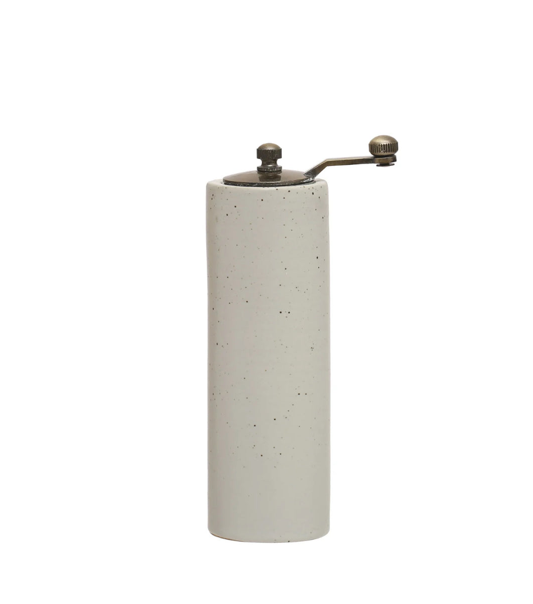 Stoneware Salt/Pepper Grinder