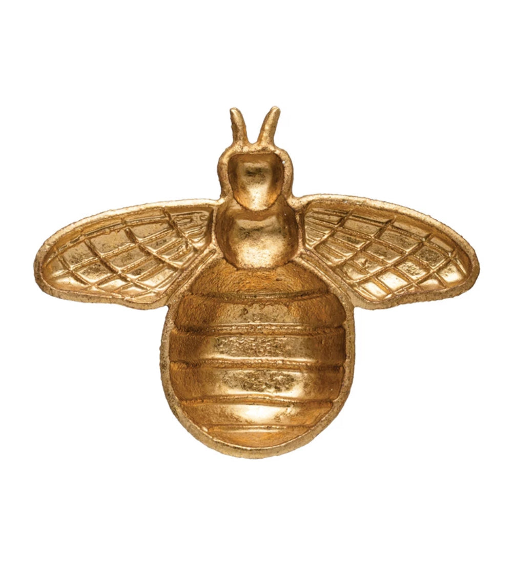 Cast Iron Bee Dish