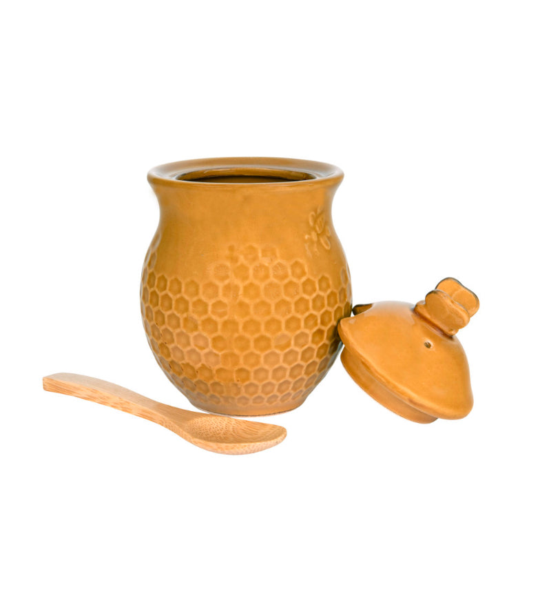 Honey Jar with Dipper: Camel