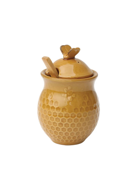 Honey Jar with Dipper: Camel