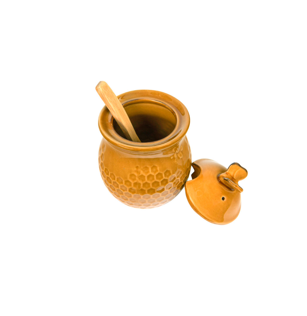 Honey Jar with Dipper: Camel