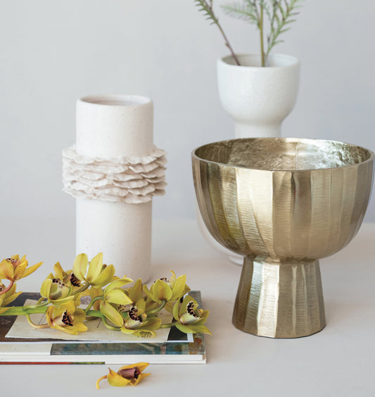 Gold Footed Planter