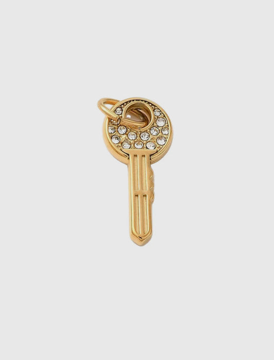Gold Home Sweet Home Key Charm