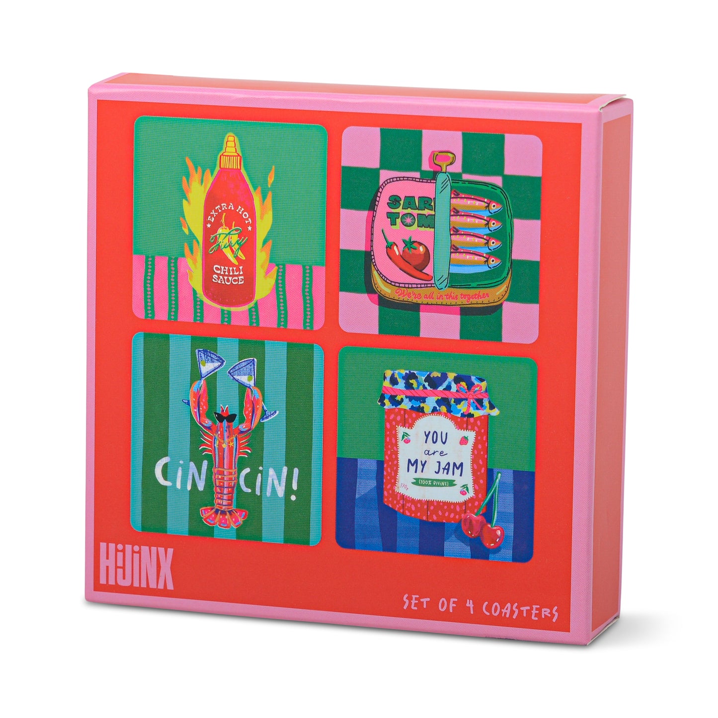 Hijinx Coasters Set of 4