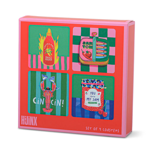Hijinx Coasters Set of 4