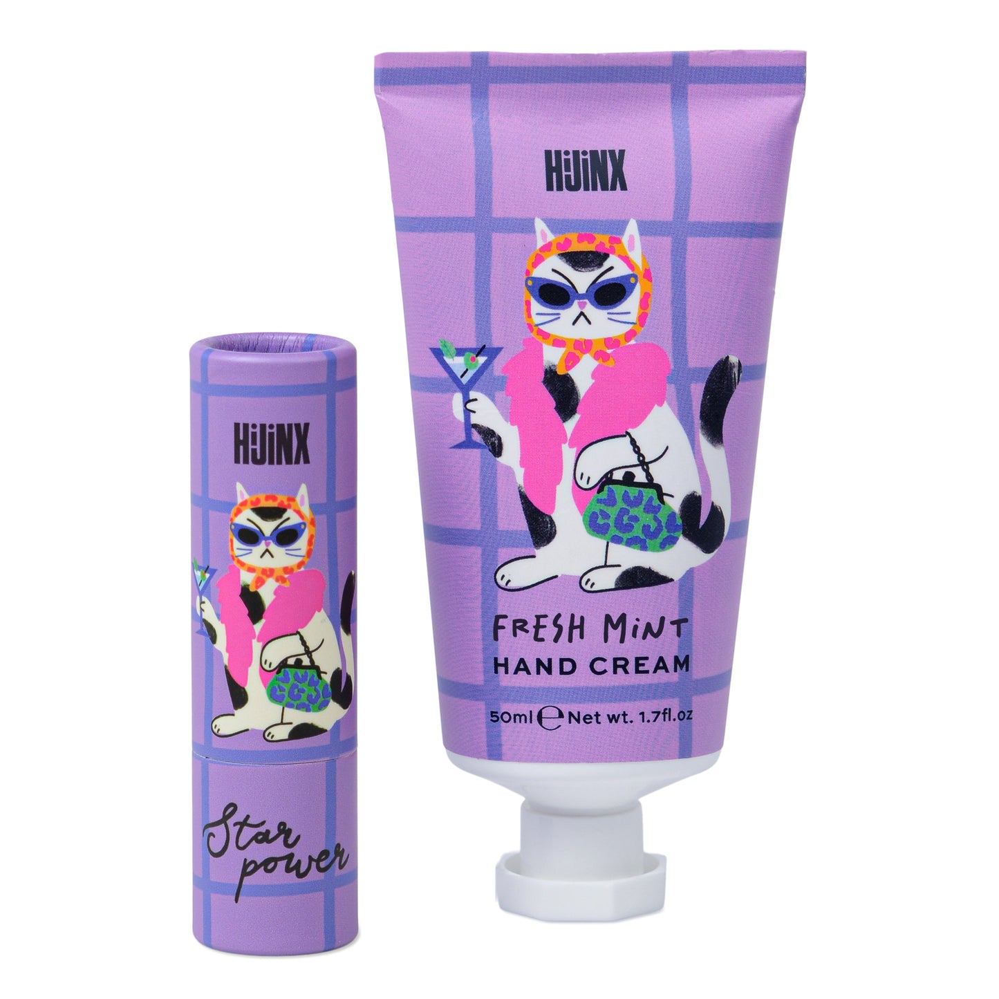 Hijinx Hand Cream and Lip Balm Set