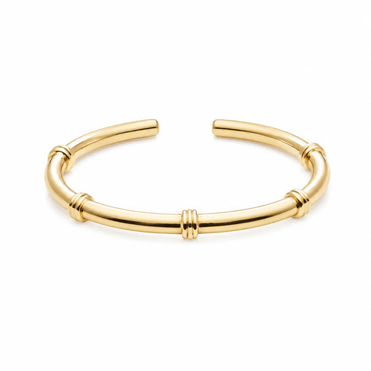 Gold Knot Bangle