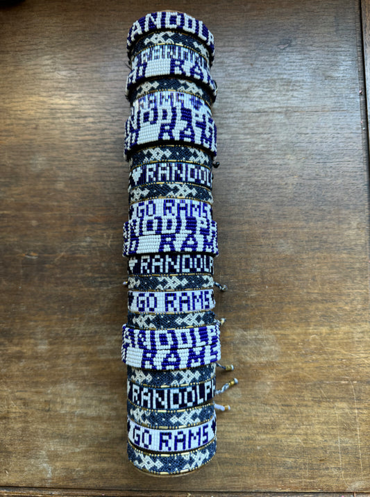 Go Rams Bali Beaded Bracelet