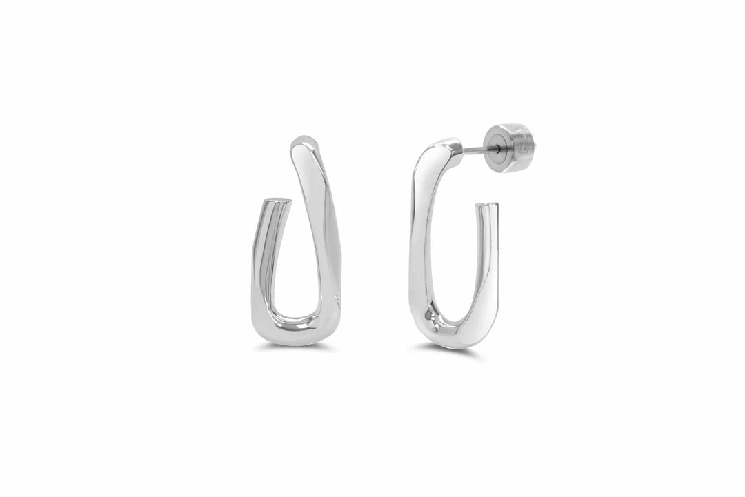 Twisted Link Earring