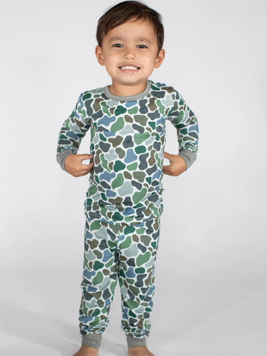 Pebble Camo Bamboo Set