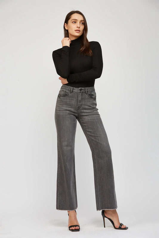 Cade Super High Wide Leg Denim