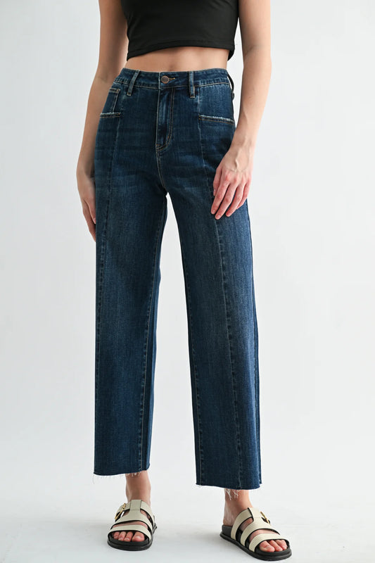 Blake Super High Rise Wide Leg Ankle