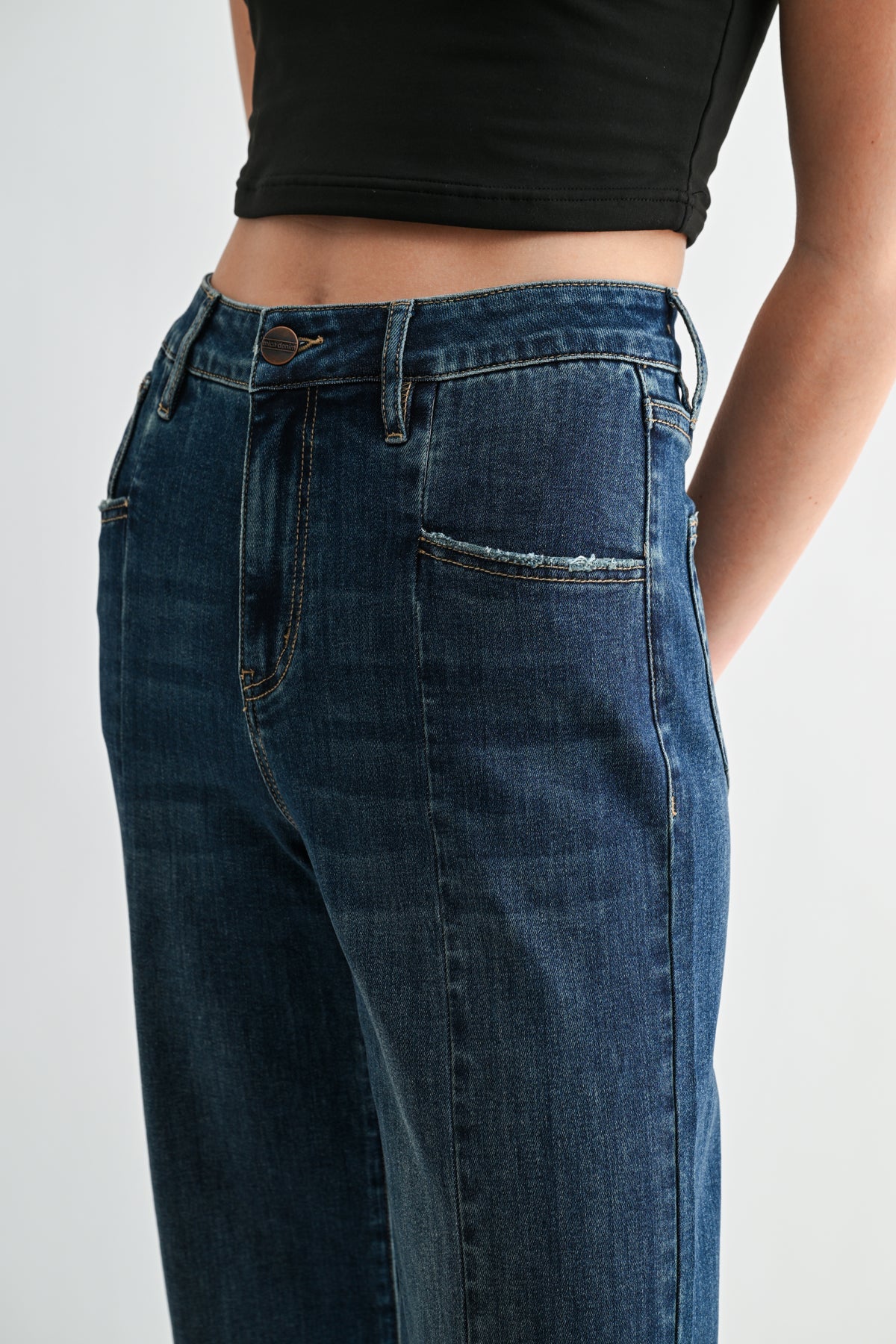 Blake Super High Rise Wide Leg Ankle