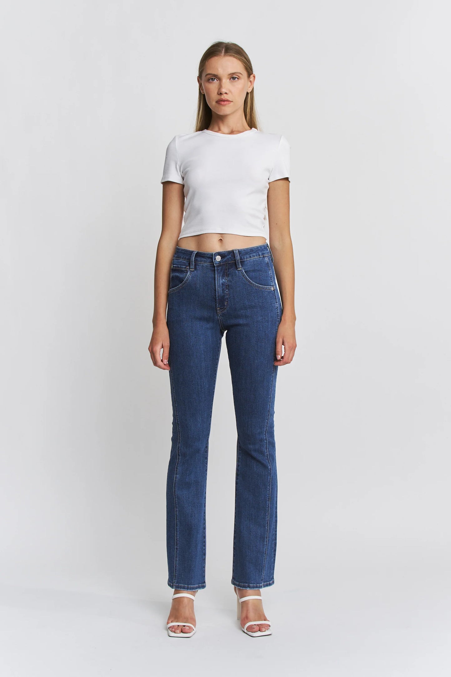 Bradley High Rise Bootcut Tummy Tuck Denim