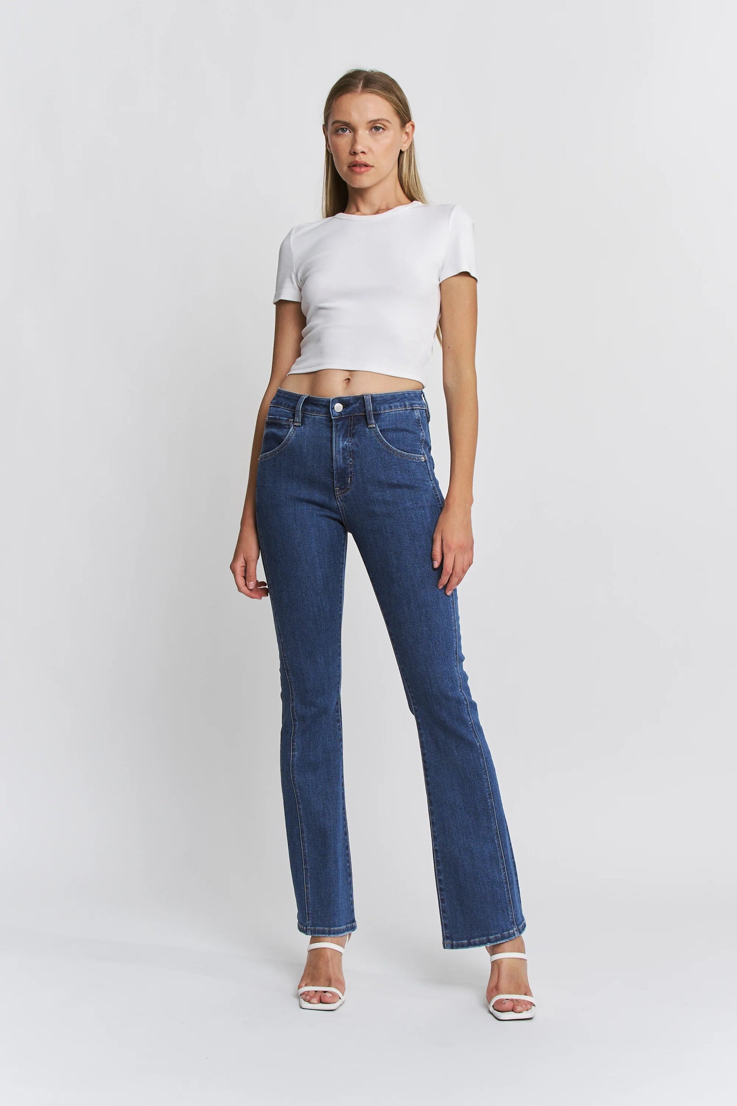 Bradley High Rise Bootcut Tummy Tuck Denim
