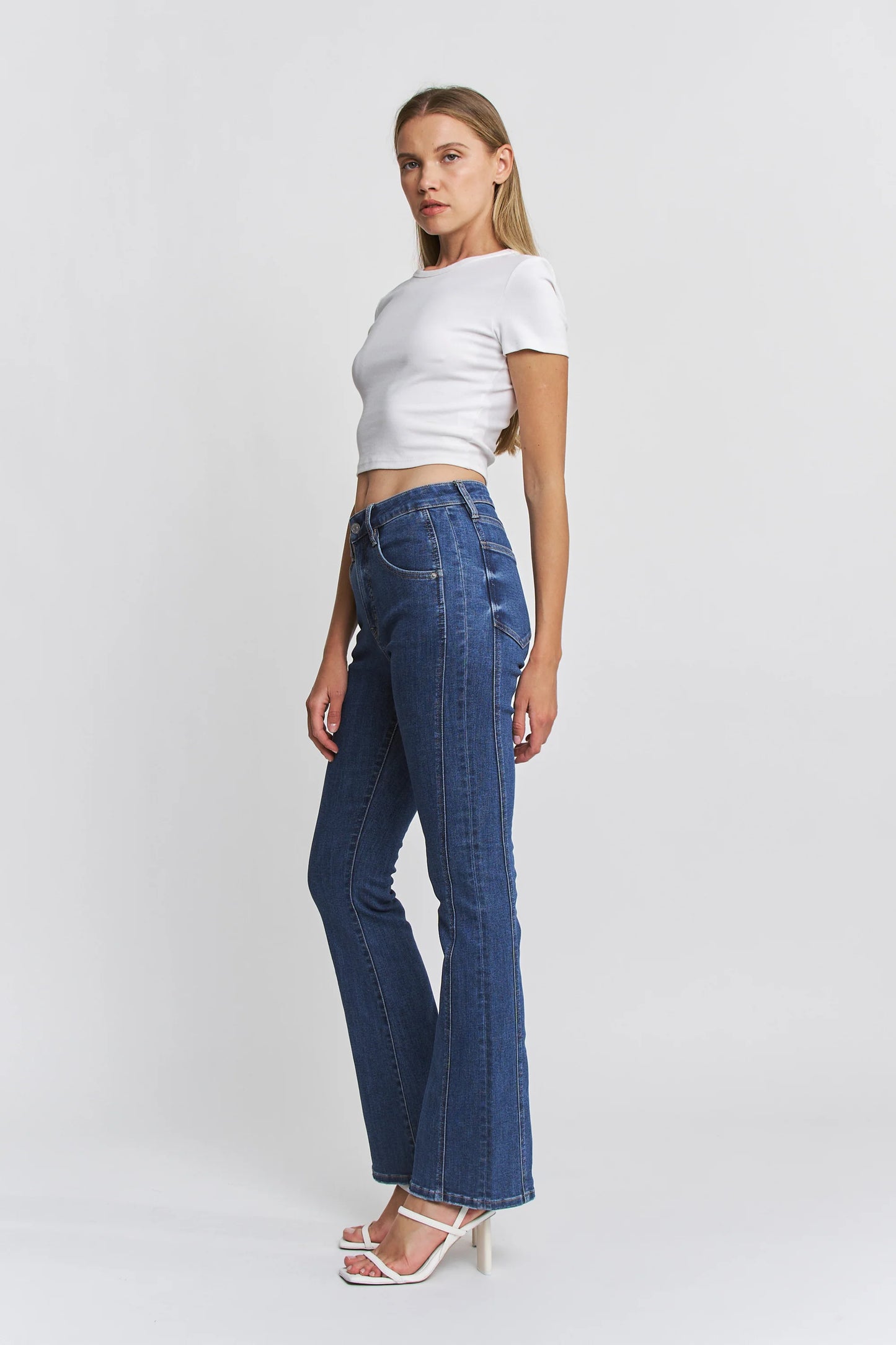 Bradley High Rise Bootcut Tummy Tuck Denim