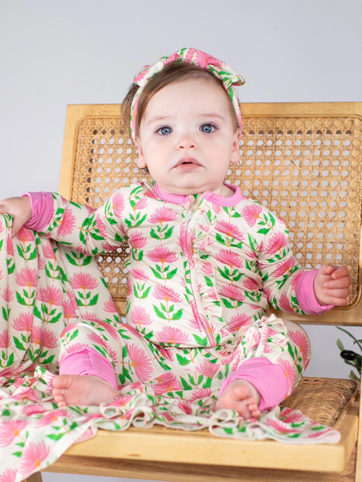 Flower Block Bamboo Sleeper