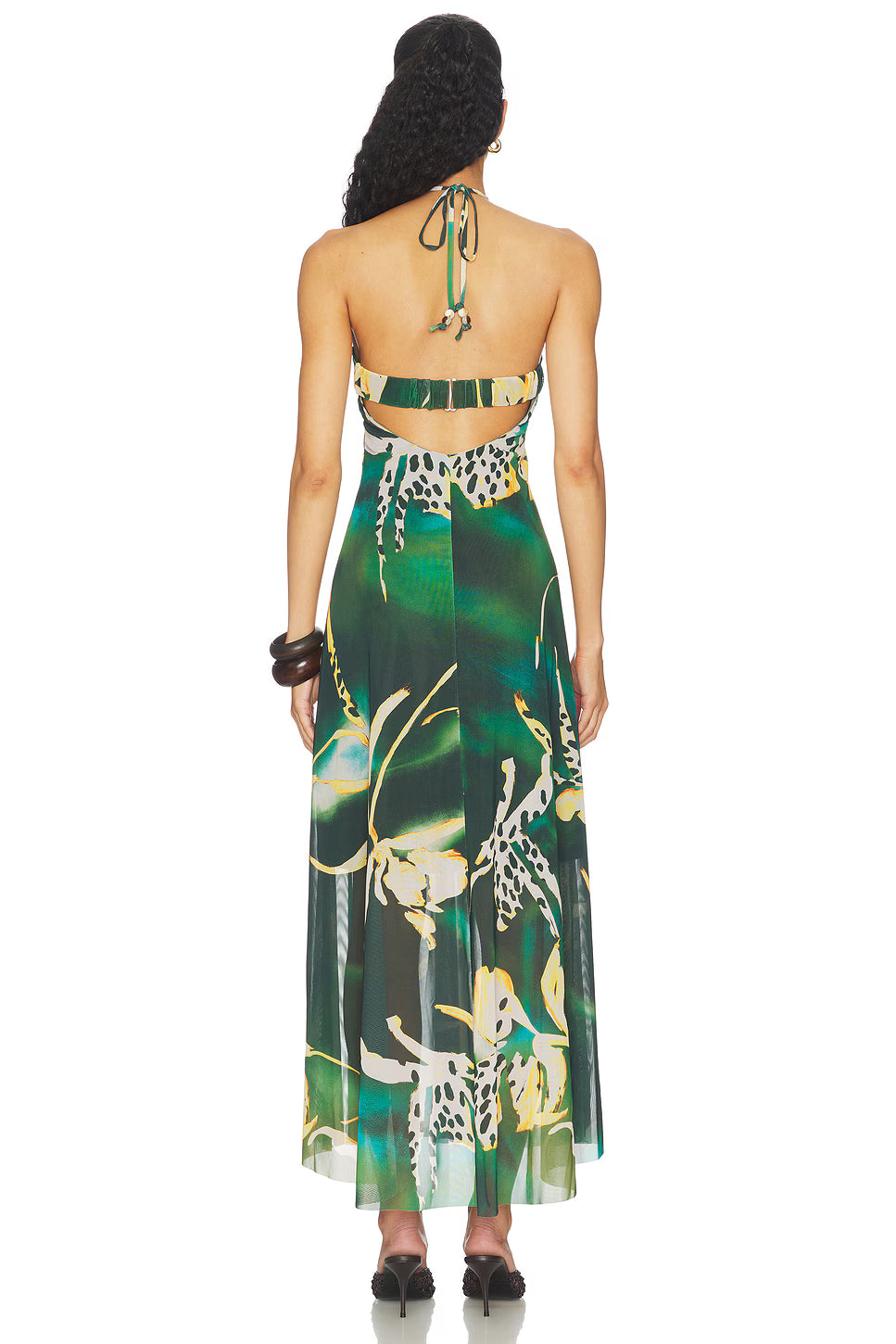Strada Mesh Maxi Dress