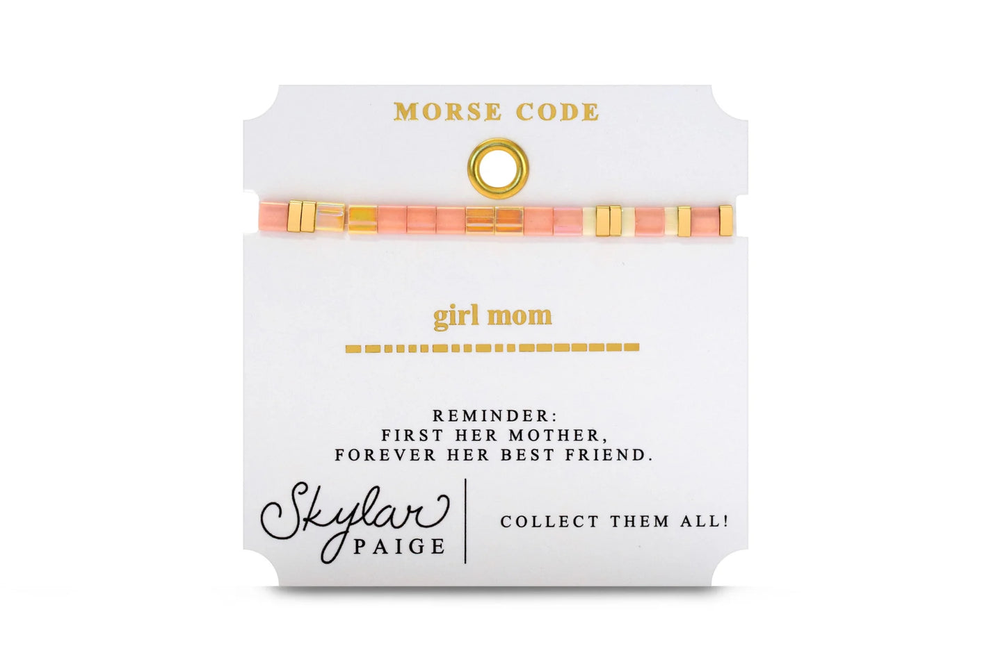Boy Mom and Girl Mom Tila Bracelets